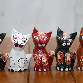 Sobepy Polos 9 Ahşap 5’li Kedi Seti