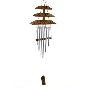 Sobepy Repot 4 Bambu Metal Çanlı Rüzgar Çanı