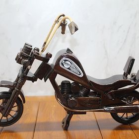 Sobepy Rizky XL Büyük Boy Ahşap Harley Motor