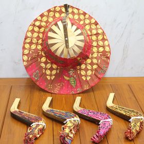 Sobepy Sayang 1 Bambu Şapkalı Yelpaze