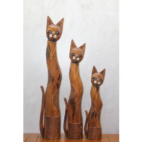Sobepy Trendy 2 Ahşap 3’lü 1 mt Kedi Seti