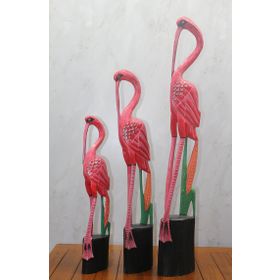 Sobepy Trendy 5 Ahşap 3’lü Flamingo Seti