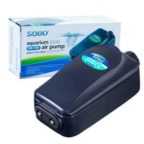 Sobo 2 Çıkışlı SB-748 8W 3.5 Lt/min Akvaryum Hava Motoru