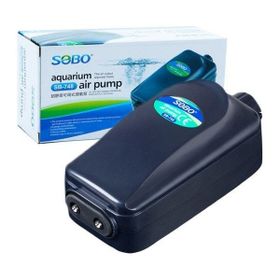 Sobo 2 Çıkışlı SB-748 8W 3.5 Lt/min Akvaryum Hava Motoru