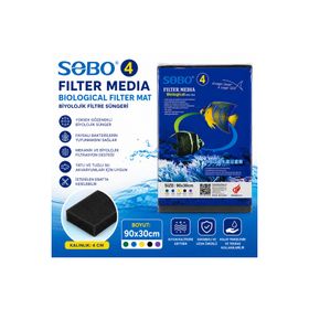 Sobo 9030 Biyolojik Filtre Süngeri 90x30 cm Akvaryum Filtre Süngeri