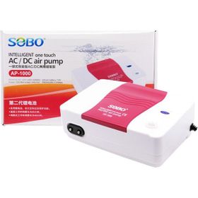 Sobo AP-1000 AC/DC 7 4 V 12 W 2x5 lt Şarjlı Akvaryum Hava Motoru