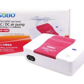 Sobo AP-1000 AC/DC 7 4 V 12 W 2x5 lt Şarjlı Akvaryum Hava Motoru