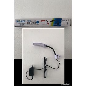 Sobo Beyaz L-28C Mini Akvaryum Lambası Led