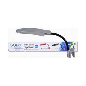 Sobo L-28C Siyah Akvaryum Lambası Mini Led