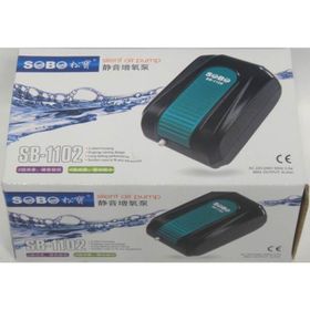 Sobo SB-1102 Tek Çıkışlı Akvaryum Hava Motoru
