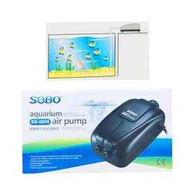 Sobo SB-8806 Çift Çıkışlı Akvaryum Hava Motoru