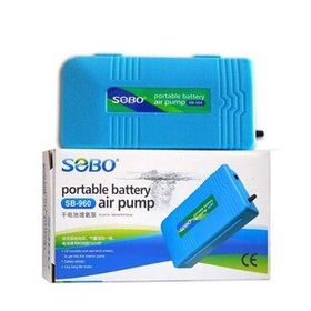 Sobo SB-960 2 lt Akvaryum Pilli Hava Motoru