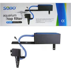 Sobo Wp 880F Pompalı 650 L S 15 W Akvaryum Tepe Filtresi
