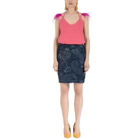 Societa 80638 Lacivert Kadın Etek