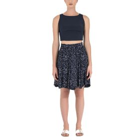Societa 80996 Lacivert Kadın Etek