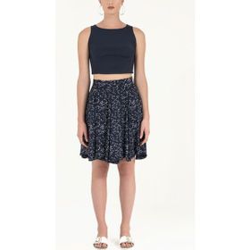 Societa 80996 Lacivert Kadın Etek