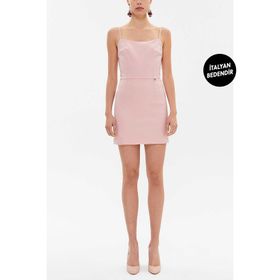 Societa 93124 Pembe Kadın Elbise