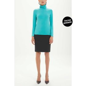 Societa M03171019665112 Yeşil Kadın Bluz