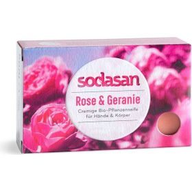 Sodasan Organik Gül Bahçesi 100 gr Sabun