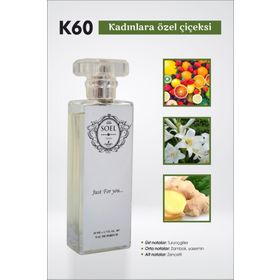 Soel Parfüm K60 EDP 50 ml Kadın Parfümü