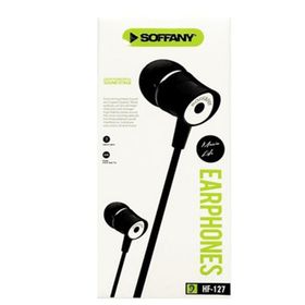 Soffany HF-127 Siyah Kulak İçi Kulaklık