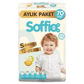Soffio No:5 Junior 70 Adet Bebek Bezi