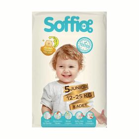 Soffio No:5 Junior 8 Adet Bebek Bezi
