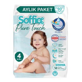 Soffio Pure Touch No:4 Maxi Bebek Bezi