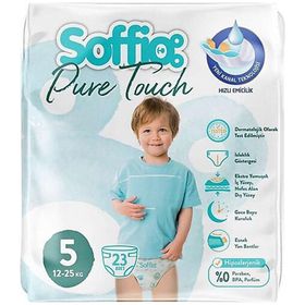 Soffio Pure Touch No:5 Junior 23 Adet Bebek Bezi