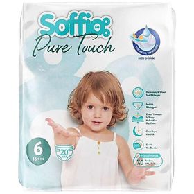 Soffio Pure Touch No:6 XLarge Bebek Bezi