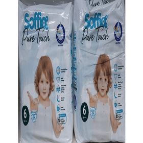 Soffio Pure Touch No:6 XLarge Bebek Bezi