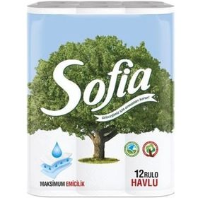 Sofia 12'li 3 Katlı Kağıt Havlu