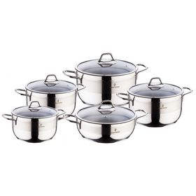 Sofram Soft 10 Parça Gümüş Tencere Seti