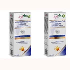 Softem Ardıç Katranı Özü ve Kükürtlü 2x300 ml Şampuan