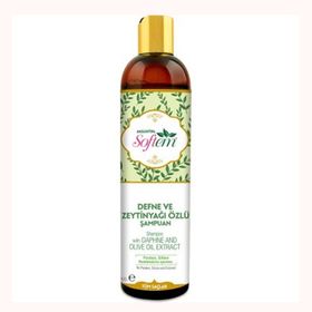Softem Defne ve Zeytinyağı Özlü 400 ml Bitkisel Şampuan