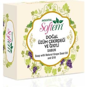 Softem Doğal Üzüm &Q10 130 gr Sabun