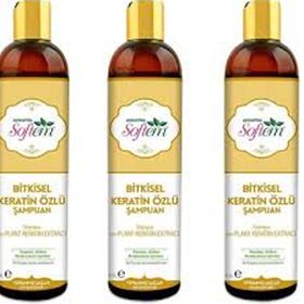 Softem Keratin Özlü 3x400 ml Bitkisel Şampuan