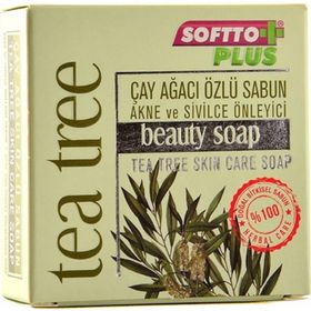 Softto 100 gr Plus Çay Ağacı Akne Sivilce Sabunu
