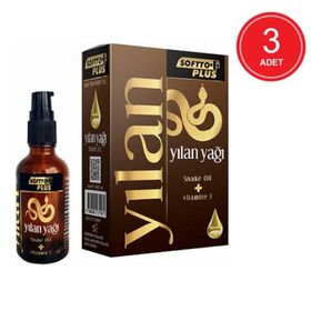 Softto 3x50 ml Plus Yılan Yağı