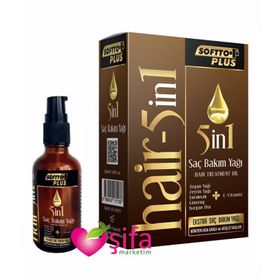 Softto 50 ml Plus 5in1 Saç Bakım Yağı