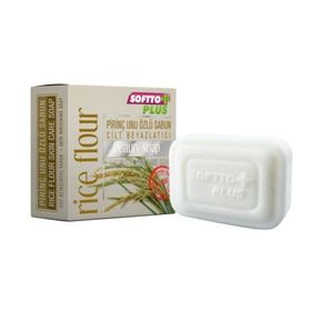 Softto Plus 100 gr Pirinç Özlü Cilt Beyazlatıcı Sabun