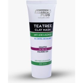 Softto Plus 100 ml Çay Ağacı Kil Maskesi