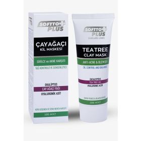 Softto Plus 100 ml Çay Ağacı Kil Maskesi