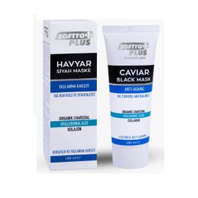 Softto Plus 100 ml Havyar Siyah Maske