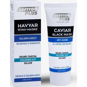 Softto Plus 100 ml Havyar Siyah Maske