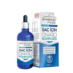 Softto Plus 100 ml Mavi Su Saç Dökülmesine Karşı Onarıcı Serum