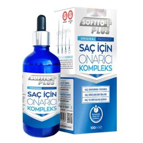 Softto Plus 100 ml Mavi Su Saç Dökülmesine Karşı Onarıcı Serum