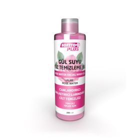 Softto Plus 200 ml Gül Suyu Yüz Temizleme Jeli