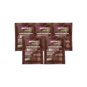 Softto Plus 21 ml Koyu Kestane Şampuan