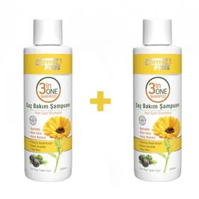 Softto Plus 3in1 Tüm Saç Tipleri İçin 2x250 ml Şampuan